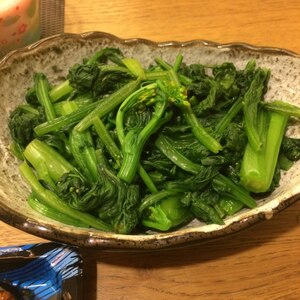 春よ来い♪菜の花のからし和え